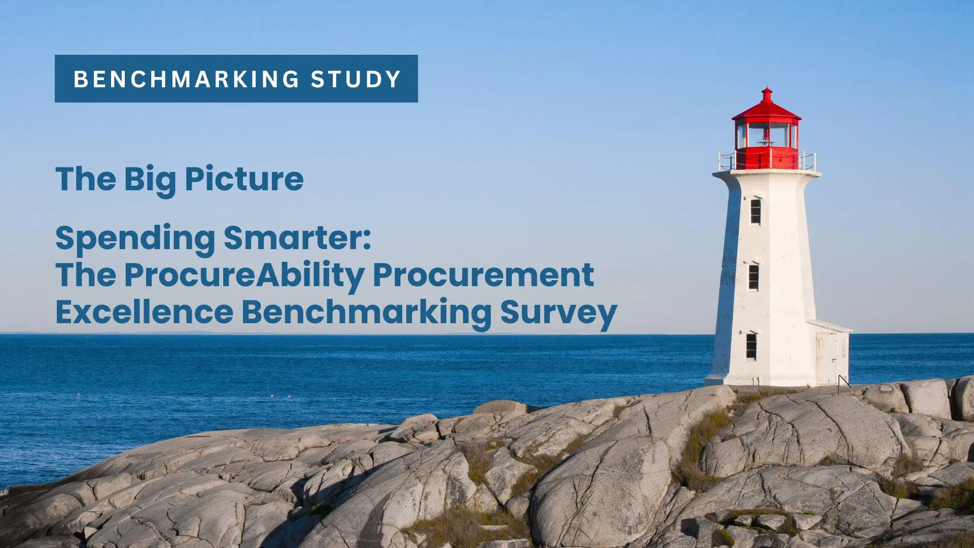 Smarter Spending: The ProcureAbility Procurement Excellence Benchmarking Survey
