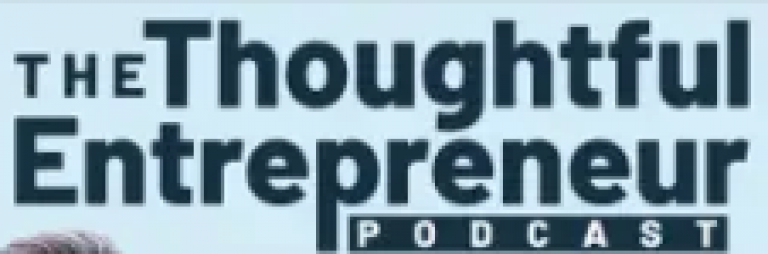 the thoughtful entrepreneur podcast logo