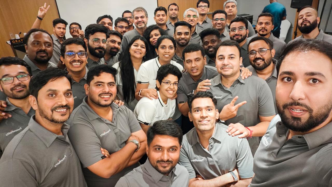 Image of the ProcureAbility India team